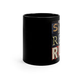 Snare Drum - Artsy Alphabet - 11oz Black Mug