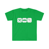 Eat, Sleep, Play - Trombone - Unisex Softstyle T-Shirt