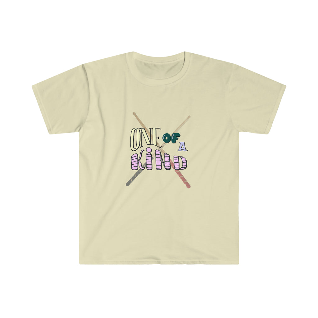 One Of A Kind - Drumsticks - Unisex Softstyle T-Shirt