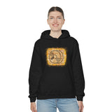 Vintage Yellow Burlap - Cymbals - Hoodie