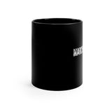 Marching Band - Crackle - 11oz Black Mug