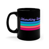 Marching Band - Retro 2 - 11oz Black Mug