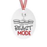 Beast Mode - Quads/Tenors - Metal Ornament