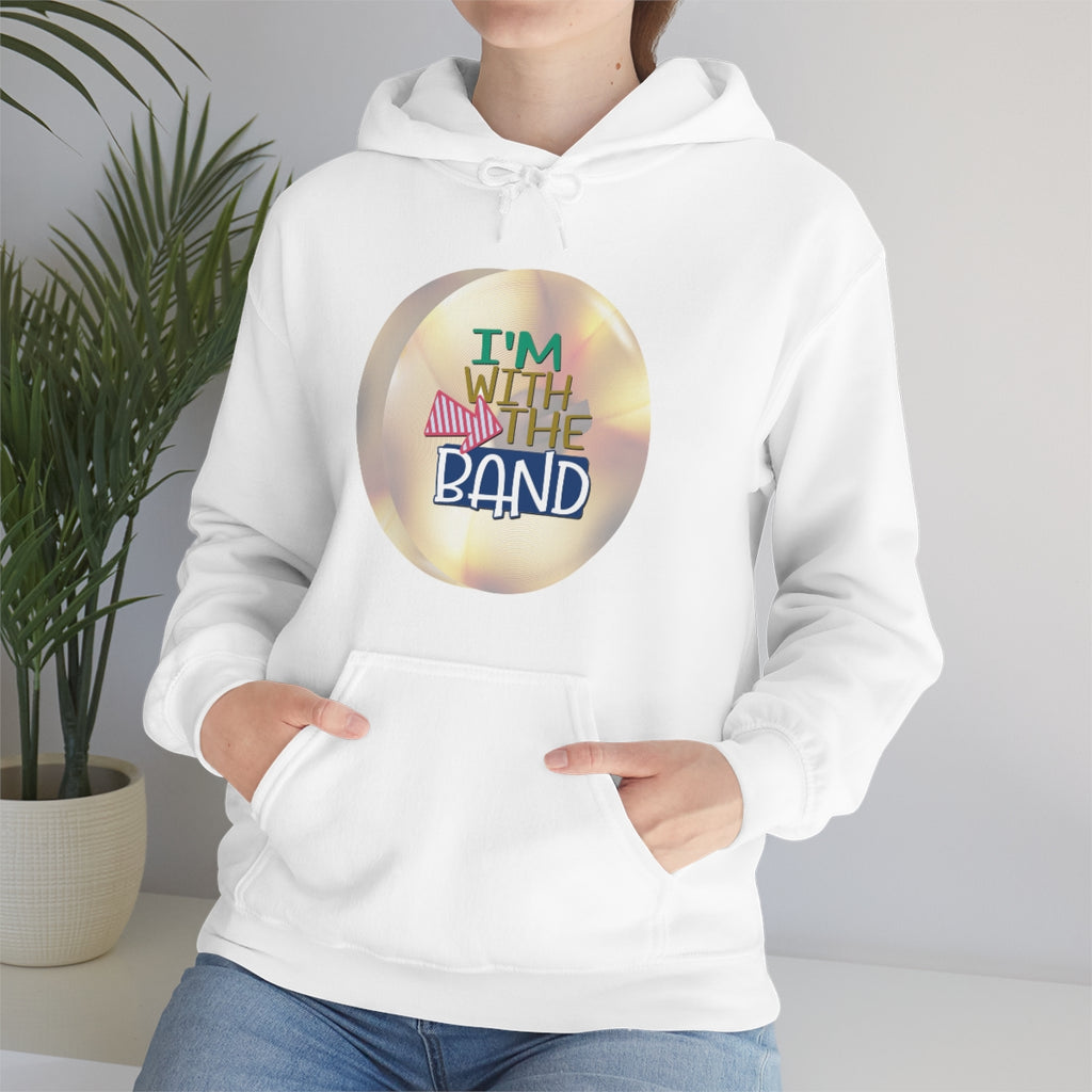 I'm With The Band - Cymbals - Hoodie