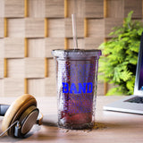 Band - Retro - Blue - Suave Acrylic Cup