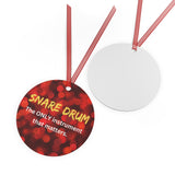 Snare Drum - Only - Metal Ornament