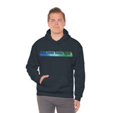 Marching Band Mom - Blue/Green - Hoodie