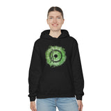 Vintage Green Cloud - Snare Drum - Hoodie