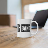 Marching Band - Dark Gray - 11oz White Mug