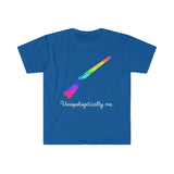 Unapologetically Me - Rainbow - Color Guard 8 - Unisex Softstyle T-Shirt