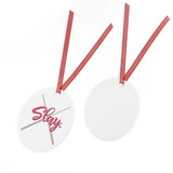 Slay - Drumsticks - Metal Ornament