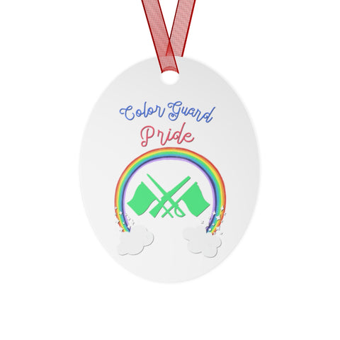 Color Guard - Pride - Metal Ornament