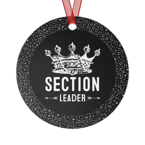 Section Leader - Crown 3 - Metal Ornament