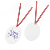 Normal Is Boring - Drumbsticks - Metal Ornament