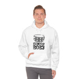 Senior 2023 - Black Lettering - Snare Drum - Hoodie