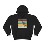 Vintage Grunge Lines - Alto Sax - Hoodie