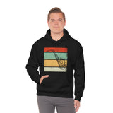 Vintage Grunge Lines - Alto Sax - Hoodie