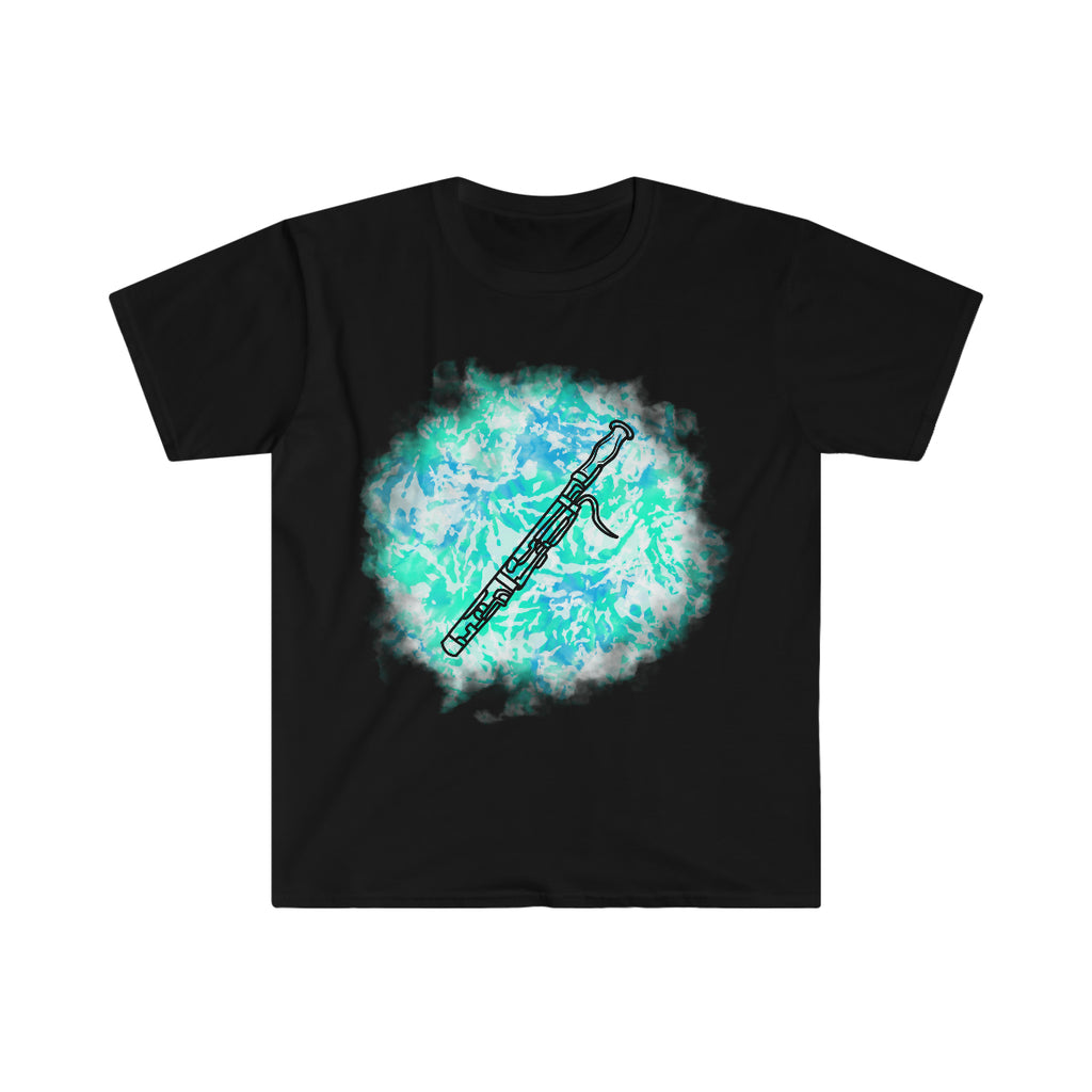 Vintage Turquoise Cloud - Bassoon - Unisex Softstyle T-Shirt