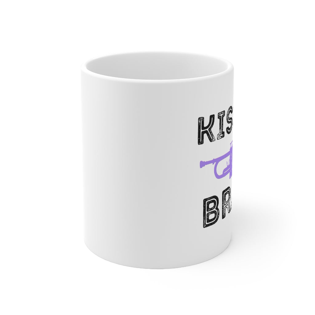 Kiss My Brass - Trumpet - 11oz White Mug