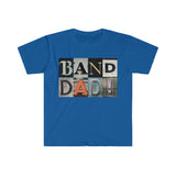 Band Dad - Artsy Alphabet - Unisex Softstyle T-Shirt