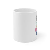 I'm With The Band - Snare Drum - 11oz White Mug