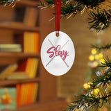 Slay - Drumsticks - Metal Ornament