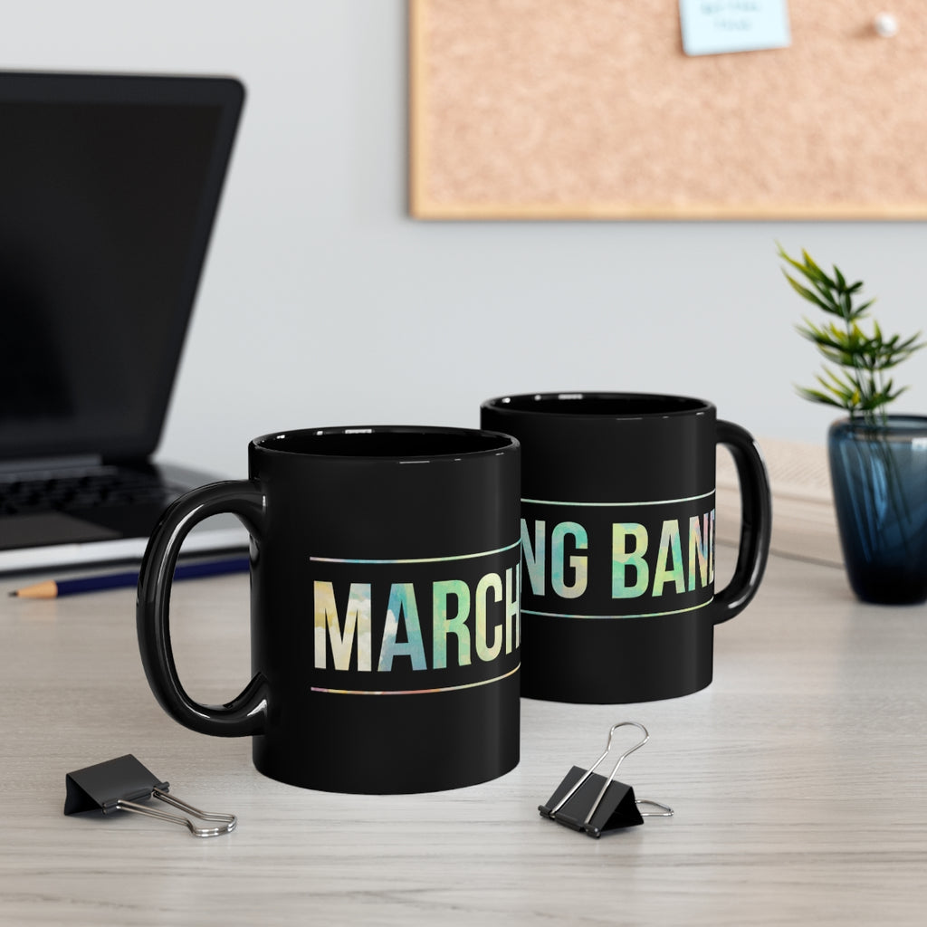 Marching Band - Pastel 4 - 11oz Black Mug