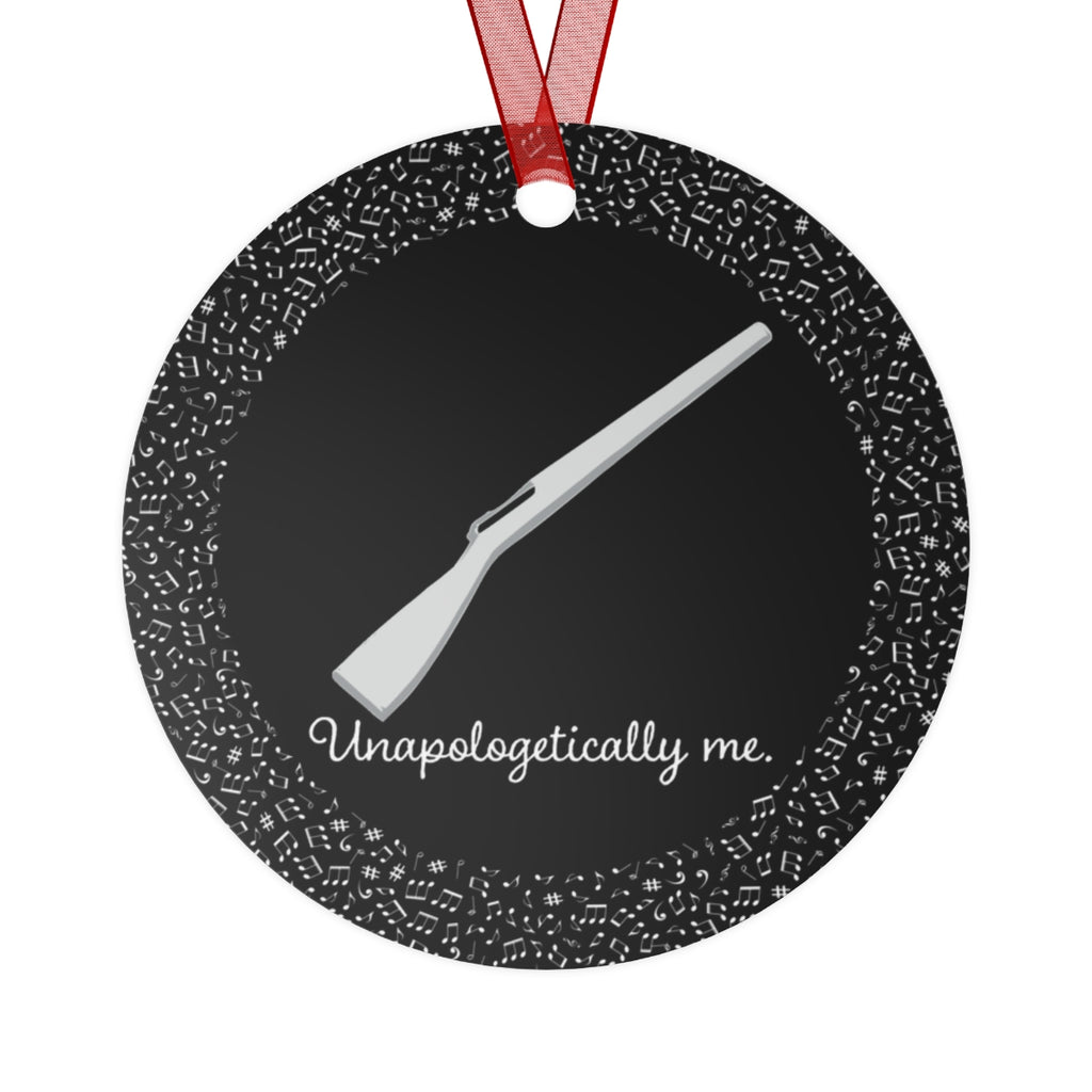 Unapologetically Me - Color Guard - Metal Ornament