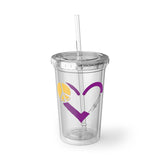 Peace, Love, Trumpet - Suave Acrylic Cup