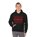 Marching Band - Retro - Red - Hoodie