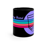 Marching Band - Retro 2 - 11oz Black Mug