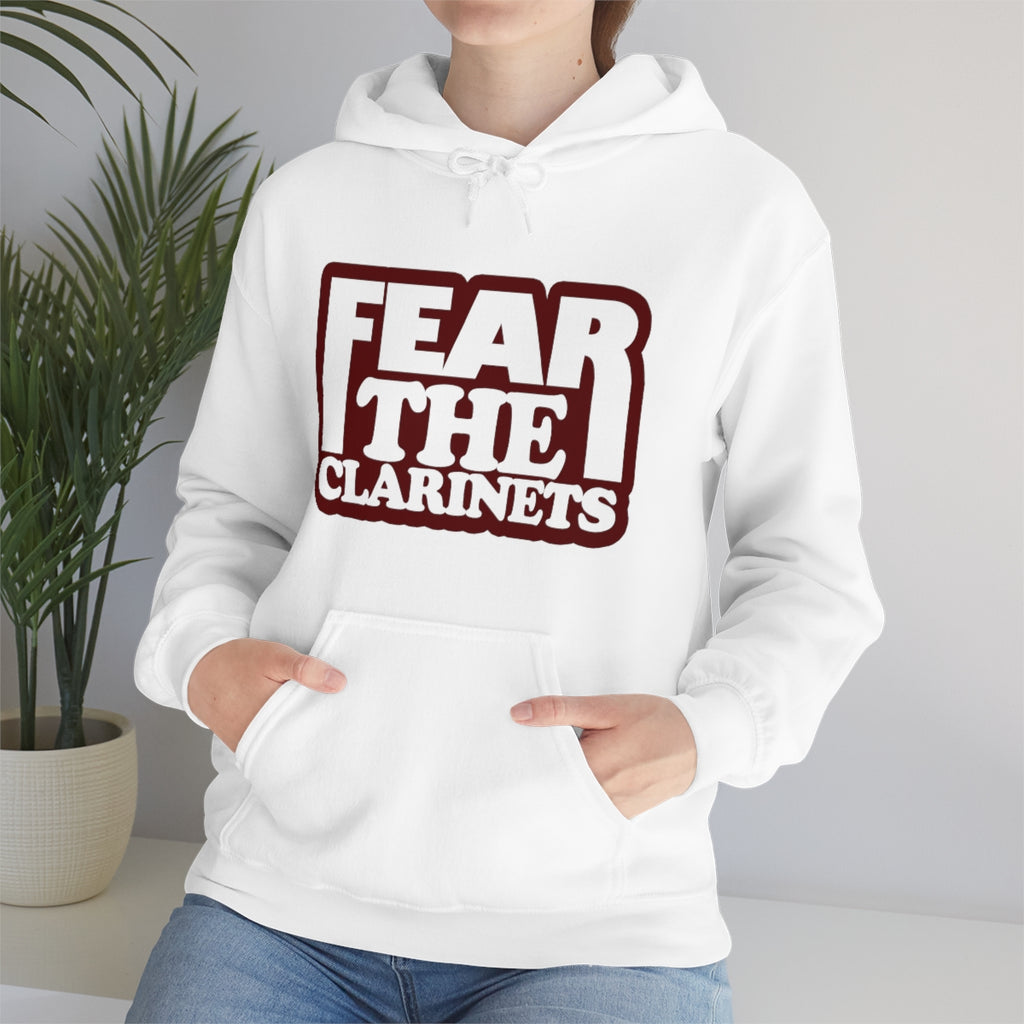 Fear The Clarinets - Maroon - Hoodie