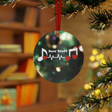 Band Staff - Heartbeat - Metal Ornament