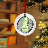 All Hail The First Chair - Bass Drum - Metal Ornament