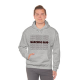 Marching Band - Retro - Maroon - Hoodie