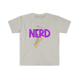 Band Nerd - Tenor Sax - Unisex Softstyle T-Shirt
