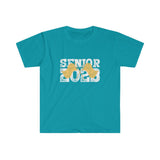 Senior 2023 - White Lettering - Color Guard - Unisex Softstyle T-Shirt