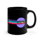 Marching Band - Retro - Marimba - 11oz Black Mug