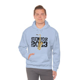 Senior 2023 - Black Lettering - Tenor Sax - Hoodie