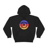 Vintage Grunge Circle Sunset - Snare Drum - Hoodie