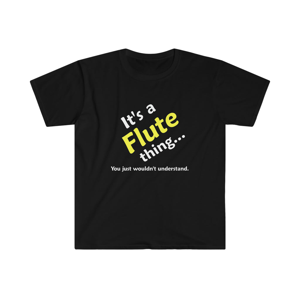 Flute Thing - Unisex Softstyle T-Shirt