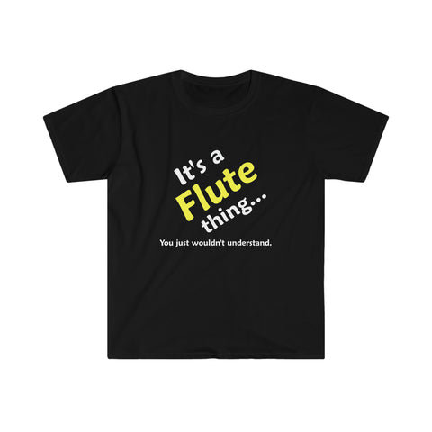 Flute Thing - Unisex Softstyle T-Shirt