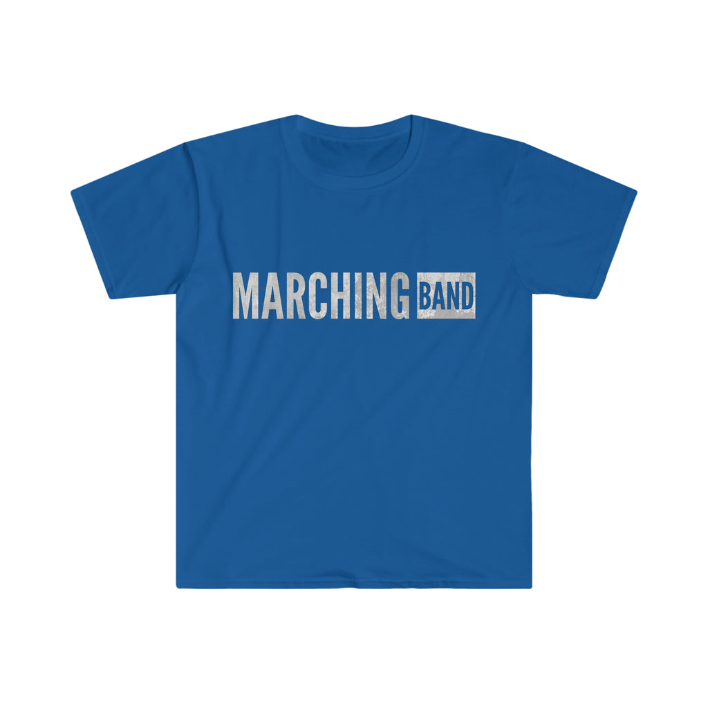 Marching Band - Silver - Unisex Softstyle T-Shirt