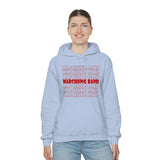 Marching Band - Retro - Red - Hoodie