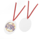 Normal Is Boring - Cymbals - Metal Ornament