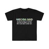 Marching Band - Allowed To Scream - Unisex Softstyle T-Shirt