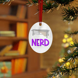 Band Nerd - Marimba - Metal Ornament