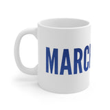 Marching Band - Blue 2 - 11oz White Mug