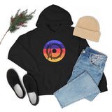 Vintage Grunge Circle Sunset - Snare Drum - Hoodie