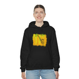 Vintage Yellow Cloud - Alto Sax - Hoodie